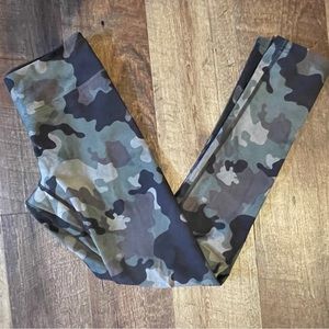 Werkshop Camo full-length triathlon leggings